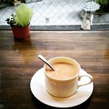 「tea time, assam milk tea #cafejinta」